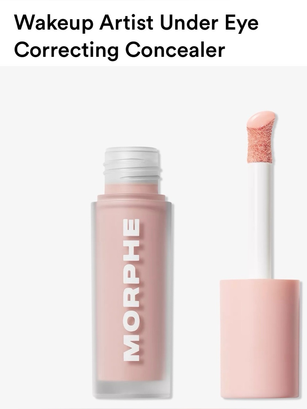 Morphe Wakeup Artist Under-Eye Correcting Concealer - Blossom 01